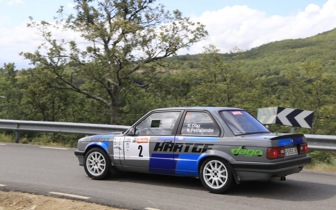 Rafa Díaz and the BMW 325 will start with the number 1 in the Rallye Rías Altas Historico