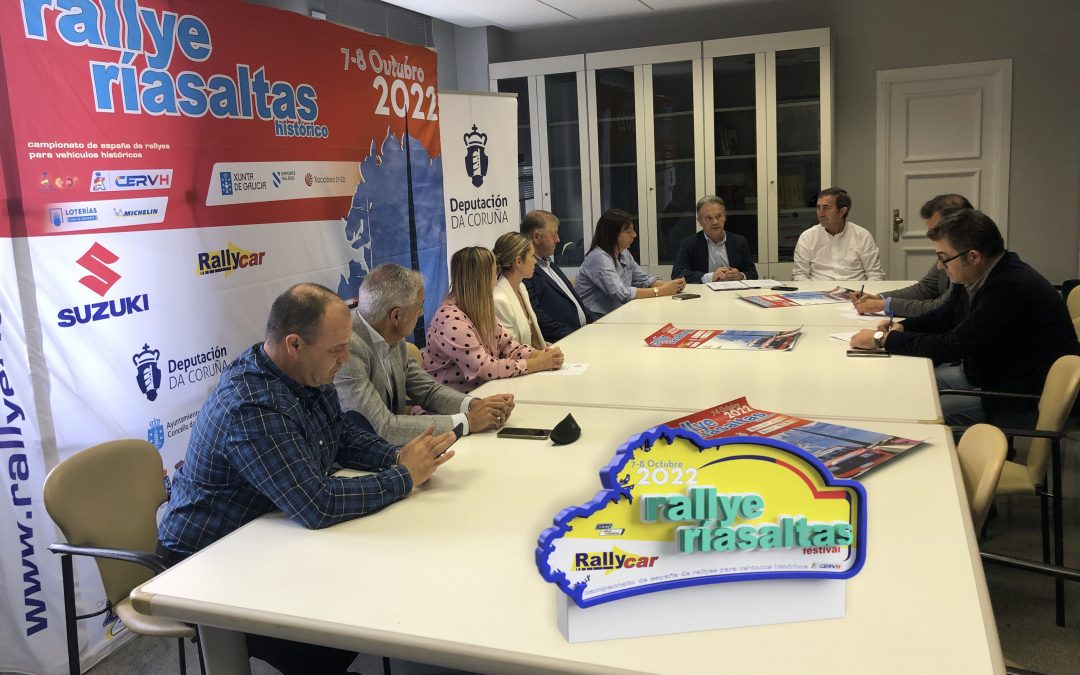 Presented the  Rallye Rías Altas Histórico 2022